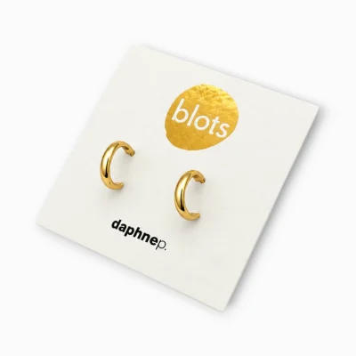 Σκουλαρίκια ‘Hoops XS’ Χρυσό 10Κ – Daphne P. BLG021.GL