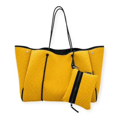 Τσάντα ‘Carry All’ Κίτρινο – Love for Waves CARRYALLE147C8