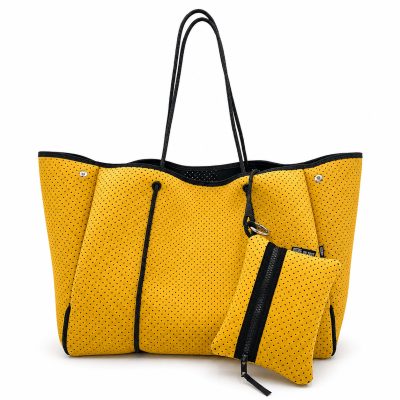 Τσάντα ‘Carry All’ Κίτρινο – Love for Waves CARRYALLE147C8