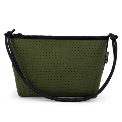 Τσάντα ‘Grab & Go zipper bag’ Πράσινο – Love for Waves GRABNGOZIPPERE51